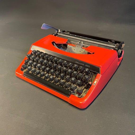 BROTHER DELUXE 220 Typewriter - Etsy