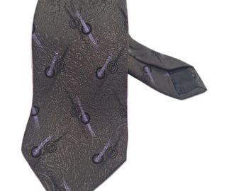 Corbata vintage Gianni Versace - Fabricada en Italia - 100% seda