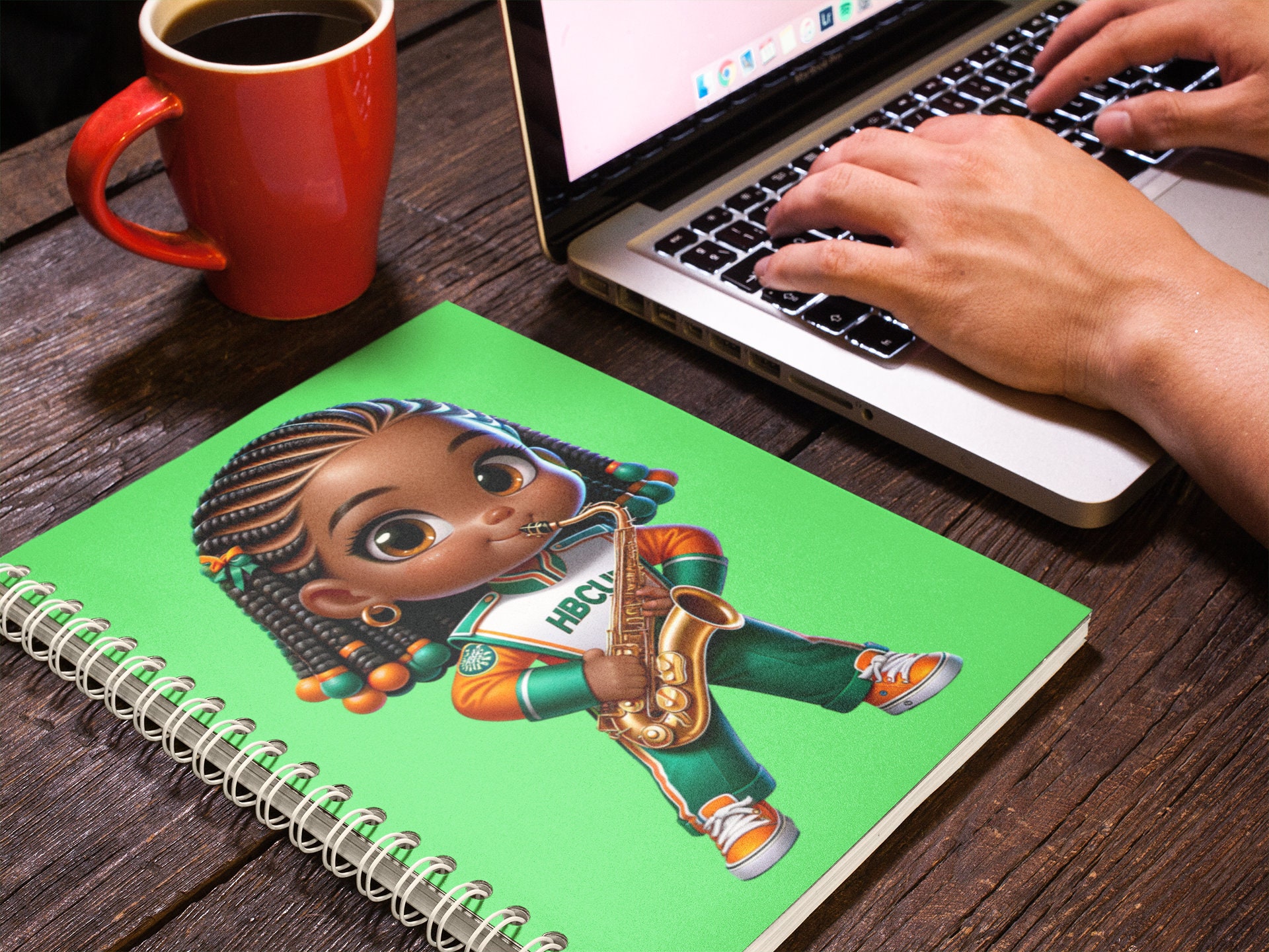 HBCU Band Spiral Notebook Marching Band HBCU Journal Gift Notepad Gift