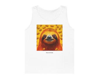 Nice Sloth Unisex Heavy Cotton Tank Top