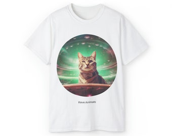 Flying Cat Unisex Ultra Cotton Tee