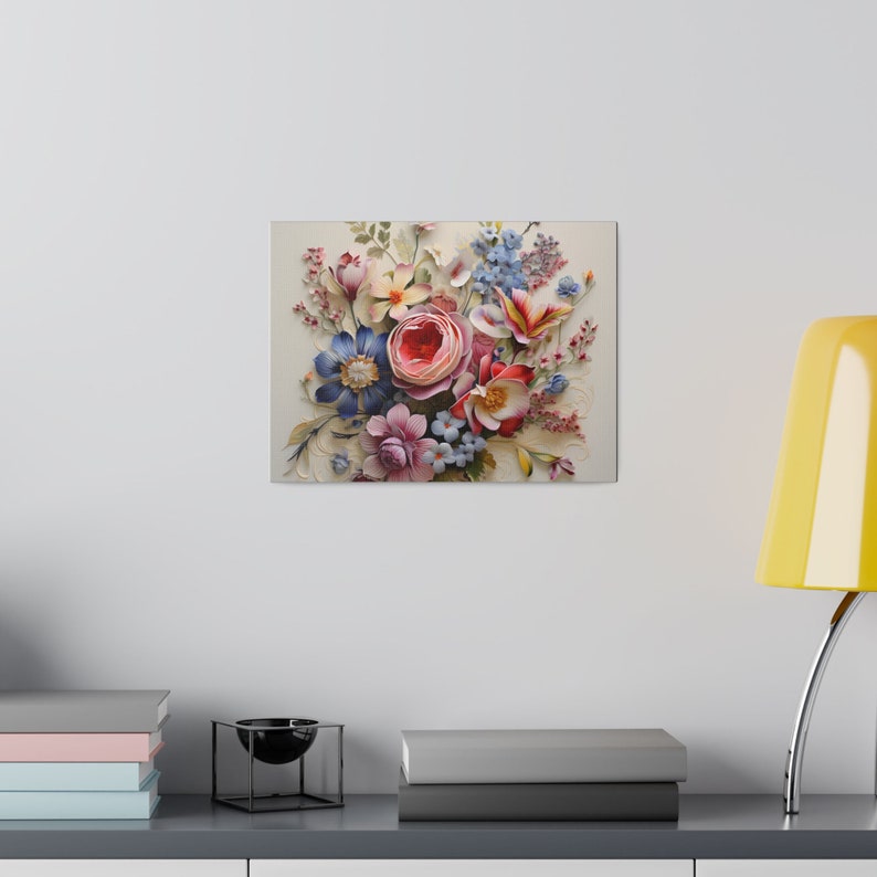 Beautiful Flower Matte Canvas, Stretched, 0.75" image 4
