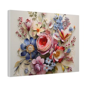 Beautiful Flower Matte Canvas, Stretched, 0.75" image 1