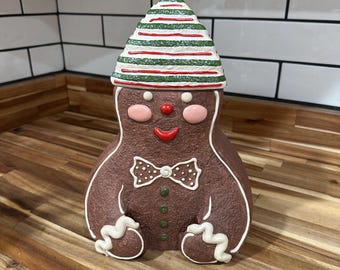 ヴィンテージ 10インチ ペパリッジファーム クッキージャー 両面チョコ