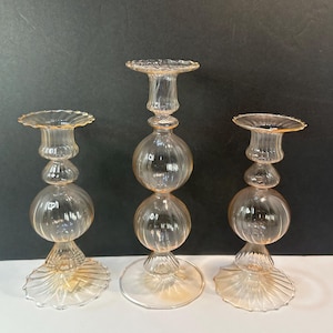 Murano candle holder - Etsy 日本