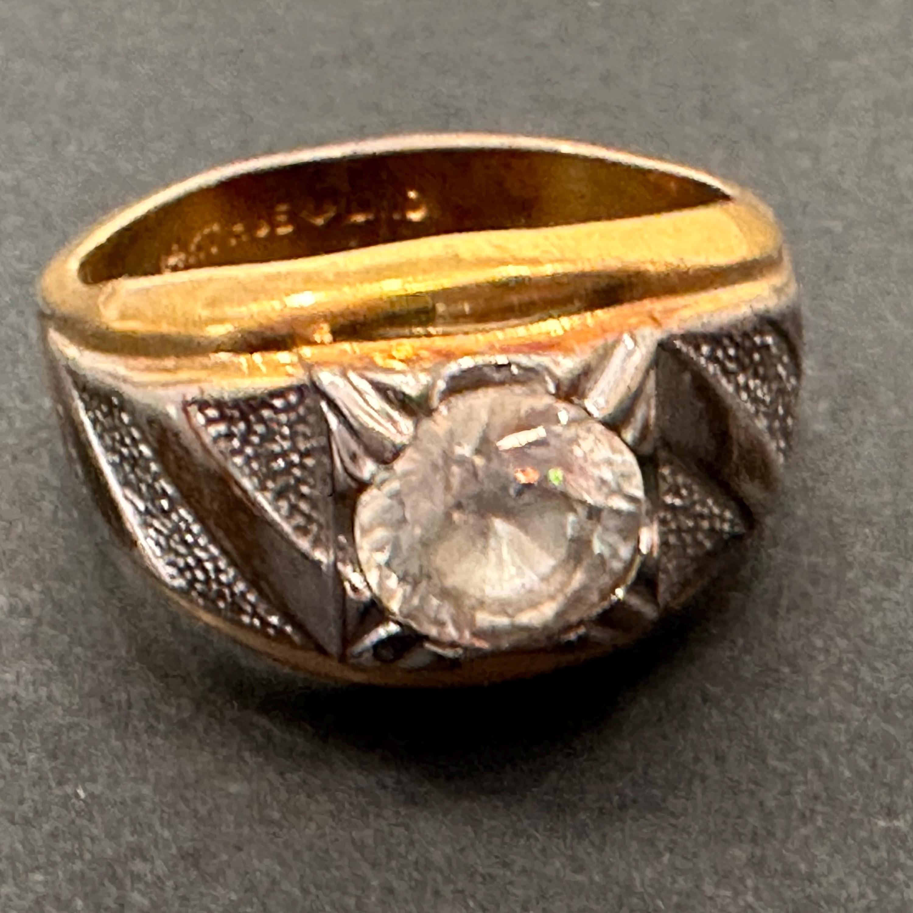 14k Gold Ring 14kt Hge Lind Diamond Ring 14kt Hge Lind Diamond