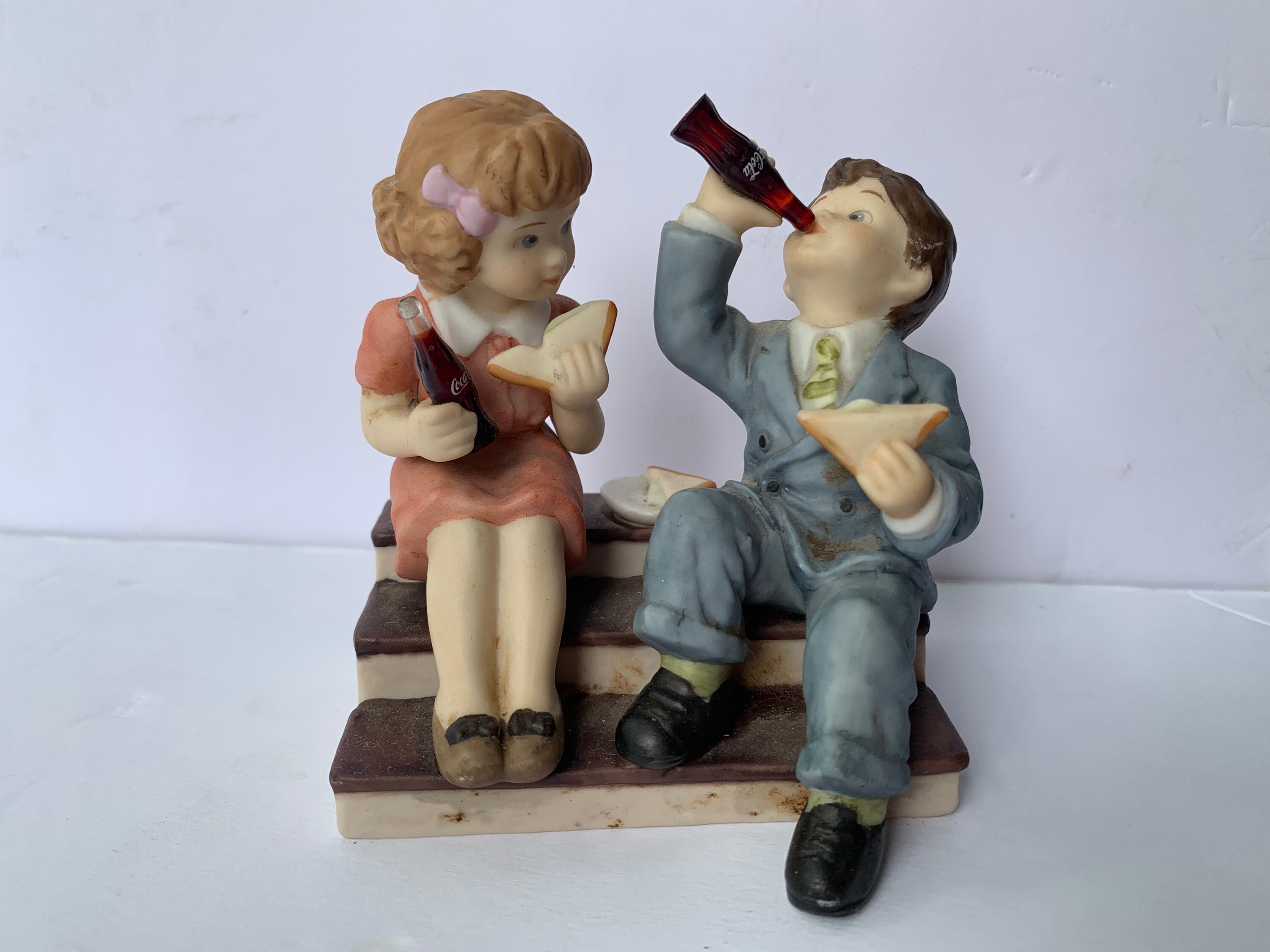 お歳暮ならオンライン Enesco Coke Figurine - Etsy その他