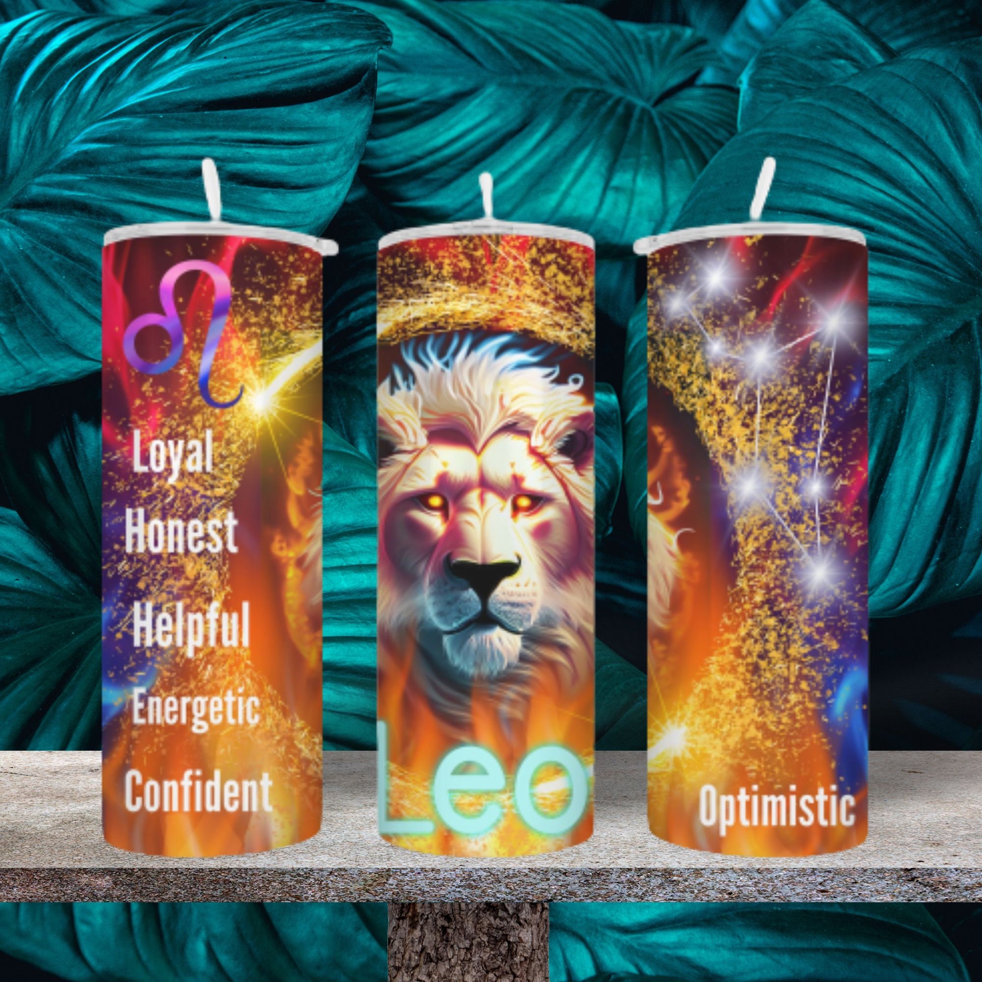 Leo Zodiac Tumbler, Personally of Leo Tumbler, Digital Download, 20oz Skinny Tumbler, Tumbler Sublimation, Leo fire Tumbler, Tumbler Wrap