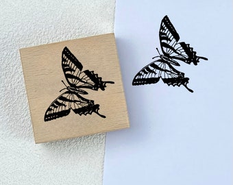 Custom Insects and butterflies Logo Stamp/Personalized bugs Rubber Stamp/Small to Large Size Stamp with Ink Pad/Adorable logo stamp/bug logo