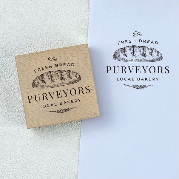 Custom Bread Stamp Etsy
