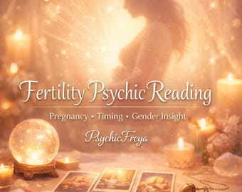 Same Hour Fertility Psychic Reading | Pregnancy & Gender Reveal Tarot | Conception Timing Insight