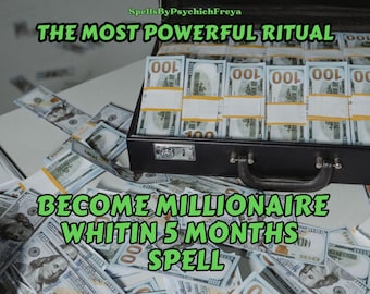 Millionaire Within 3 Months, Wealth Spell: Personalized Luck Ritual
