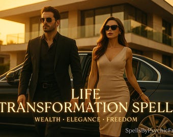 Life Transformation Spell – Wealth, Elegance And Freedom | Report & Photo Proof