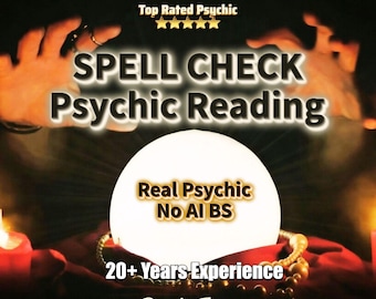 Same Hour Accurate 100% Spell Reading, Spell Check Reading