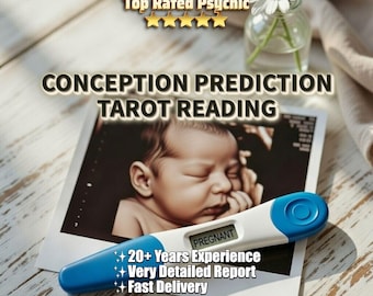 Same Hour Conception Prediction - Tarot Card Reading (Timing) - Same Day Reading