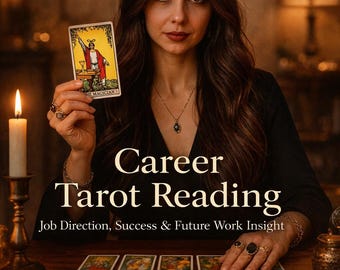 Same Hour Career Tarot Reading | Job Direction, Success & Future Work Insight | Written Report