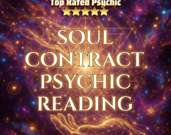 Same Hour Soul Contract Psychic Reading | Karmic Patterns, Soul Path, Life Purpose Guidance | Same Day