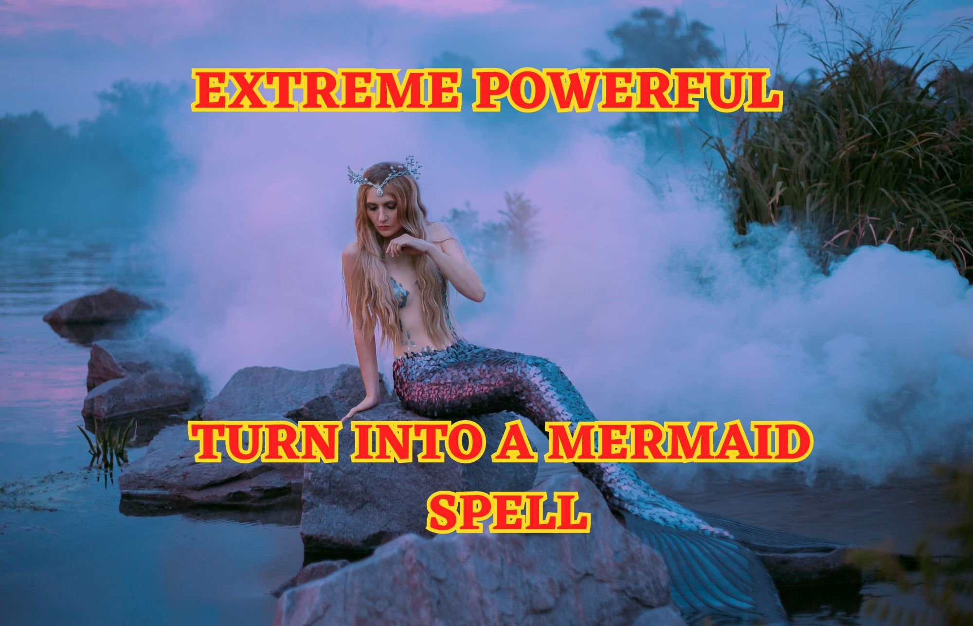 Turn Into a Mermaid Spell A Siren Spell Extreme Etsy