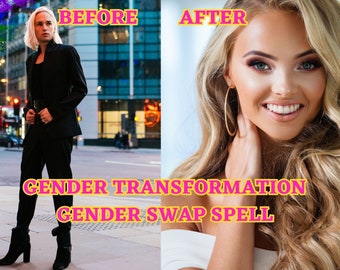 LGBTQ Extremely Powerful Spell, Body Transformation Male to Female, Gender Swap, Gay Spell-Amazing results