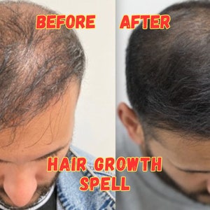 ULTIMATE HAIR GROWTH Energy Spell - Same Day Casting - Personalised Spell