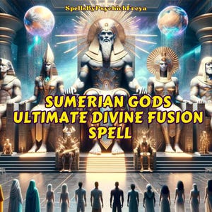 SUMERIAN GODS SPELL - Ultimate Divine Fusion - Unlock the Power of the Anunnaki & Awaken Your Godlike Potential! Personalised Spell