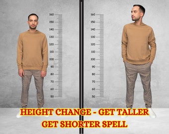 Height Change - Get Taller - Get Shorter Spell