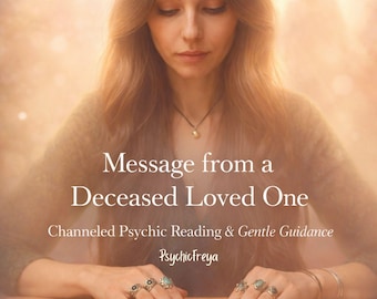 Same Hour Message from a Loved One | Channeled Psychic Reading & Gentle Guidance