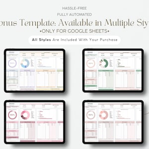 This budget planner is made in many different colors! Choose whichever one you want. They are all available upon purchase.