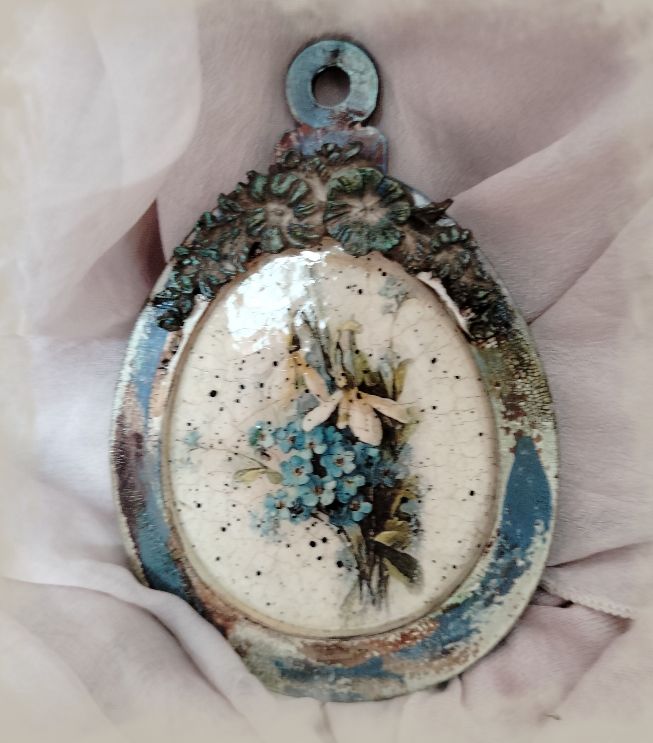 4-piece Shabby Chic Decoration Set - Etsy