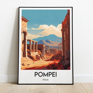 Póster de Pompeya - Póster de Italia