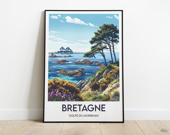 Poster Bretagne - Golfe du Morbihan