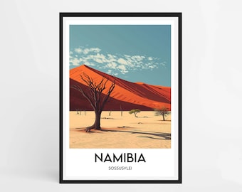 Poster della Namibia - Souvenir della Namibia