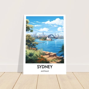 Sydney Poster - Australia Poster - Australia Souvenir 13x18 cm / 5x7″