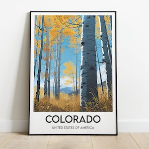 Poster Colorado - Poster Stati Uniti - Poster di viaggio