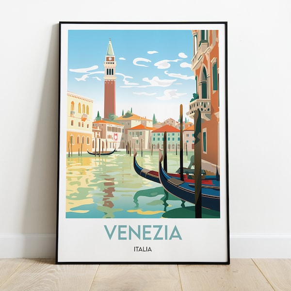 Poster Venezia - Affiche Italie - Venice poster