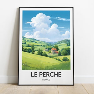 Le Perche, Poster, France, Illustration