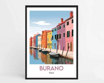 Burano Poster - Italy Poster - Italy Souvenir