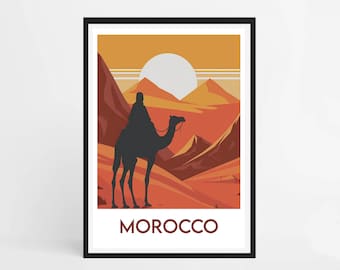 Morocco Poster - Morocco Souvenir