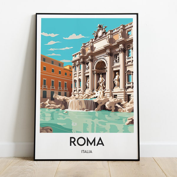 Poster Rome - Affiche Italie