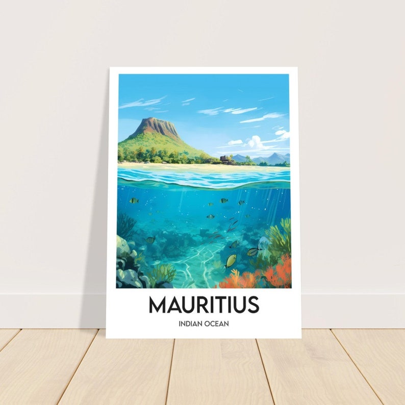 Mauritius poster - Mauritius souvenir image 2