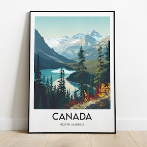 Canada Poster, Travel Poster
