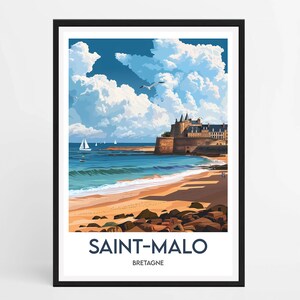 Saint-Malo - Travel Poster