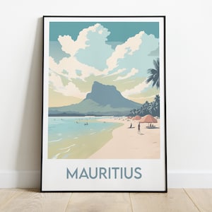 Poster di Mauritius - souvenir di Mauritius
