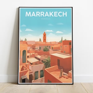 MARRAKECH | MOROCCO | Medina | Poster | Print
