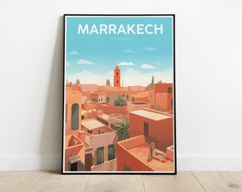 MARRAKECH | MOROCCO | Medina | Poster | Print