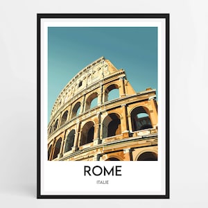 Rome Poster - Rome Travel Poster - Tourism Poster - Home Decor - Italy Poster