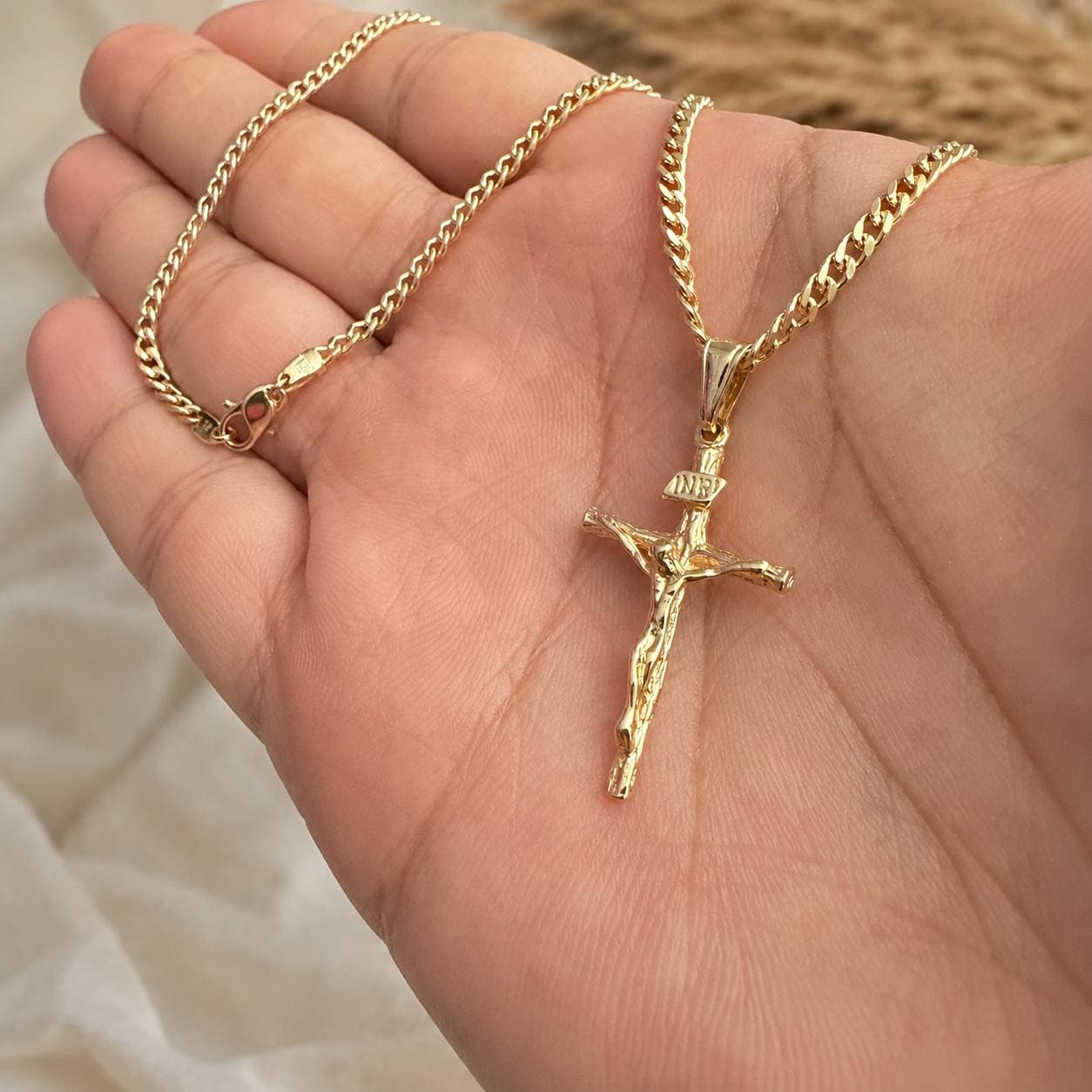 No Clasp Cross Necklace - Etsy