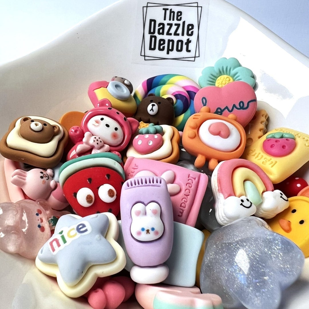 Flat Back Cute Candy Cartoon Wholesale Kawaii Resin Flatback