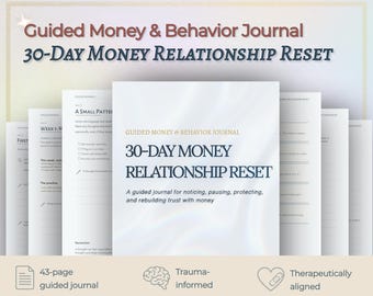 Diario de gastos conscientes: 30 días para redefinir la relación con el dinero y fomentar hábitos y reflexión financiera.