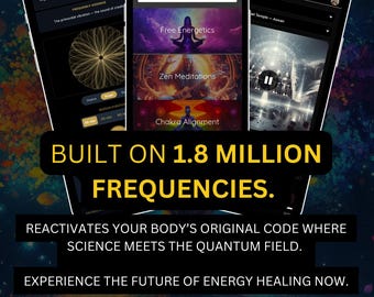 PeMF Healing & Meditation Mobile Application (Free) Android / Apple / Desktop with 1 YEAR Subscription